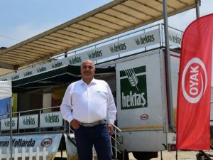 Hektaş çiftçilere akıllı tarımı, çiftçiler de tarımdaki sorunları anlattı