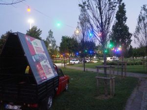 Kurban Bayramı’nda açık havada film keyfi