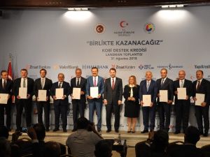 KOBİ’lere destek kredisini içeren protokol imzalandı