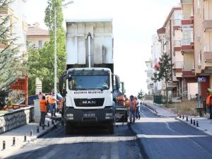 Güvenli Keçiören için asfalt serimi tam gaz