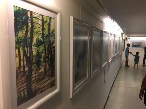 Seferihisar’ın ressamı Malkaya’nın sergisine büyük ilgi