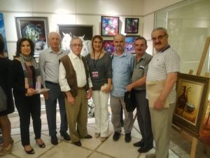 Renklerle adım adım karma sanatlar sergisi