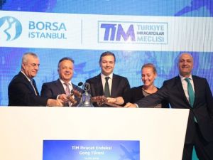 Borsa’da gong TİM İhracat Endeksi için çaldı
