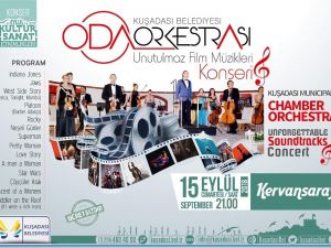 Unutulmaz film müzikleri konseri Kervansaray’da yapılacak