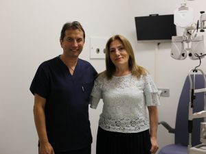 Azeri hasta Türkiye’de göz sağlığına kavuştu