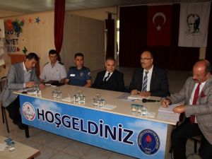 Kula’da okul güvenliği toplantısı yapıldı