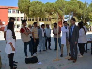 Sağlık elçisi öğrencilerden Selendili öğrencilere ziyaret