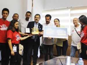 Rektör Çiçek’ten TEKNOFEST şampiyonlarına destek