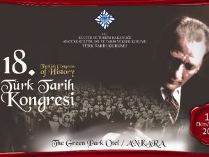 18. Türk Tarih Kongresi 1 Ekim’de başlıyor