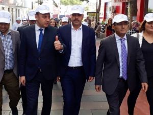Alaşehir’de sağlık için yürüyüş düzenlendi