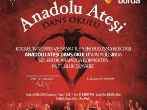 Anadolu Ateşi Dans Okulu, 41 Burda AVM’de açılıyor