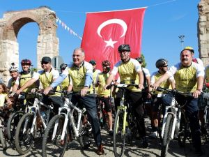 İki UNESCO kenti pedallarla birleşiyor