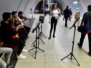 Günün yorgunluğuna "kısa bir mola"