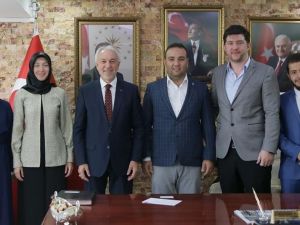 TÜGVA’dan Başkan Saraçoğlu’na ziyaret