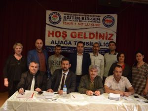 Eğitim-Bir-Sen Aliağa Temsilciliği seçime gitti
