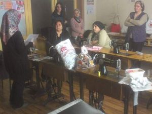 Şaphane’de 400 saatlik giyim kursu