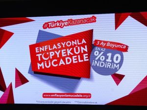 Enflasyonla topyekün mücadeleye destek veren firma sayısı 200’ü aştı