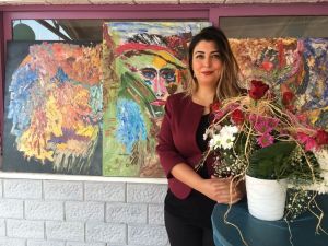 Matematiğin stresini fırçayla atan mali müşavir sergi açtı