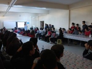 Sarıgöllü öğrencilere uyuşturucunun zararları anlatıldı