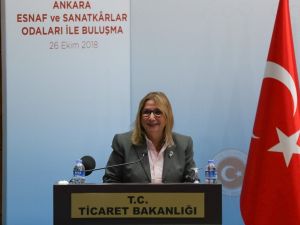 Bakan Pekcan: "Hedefimiz esnaf ve sanatkarlarımızın e-ticaret imkanlarını da kullanarak dünyaya açılmasını sağlamaktır"