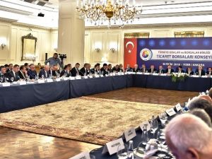 ATB Yönetim Kurulu Başkanı Çondur, Ticaret Borsaları Konsey toplantısına katıldı