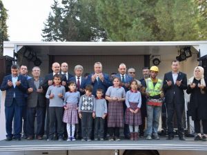 Muradiye Cumhuriyet İlkokulu’nun temeli törenle atıldı