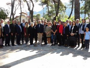 İlçe Milli Eğitim Müdürü ve okul müdürleri bilim parkını ziyaret etti