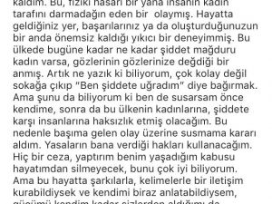 Şarkıcı Sıla sosyal medya hesabından açıklama yaptı