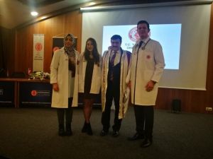 Beyaz önlük giyerek mesleğe ilk adımı attılar