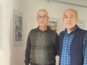 Dergi kapakları resim sergisi oldu