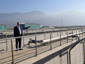 Manisa’nın 75 milyon liralık atıksu arıtma tesisi yatırımı tamamlandı