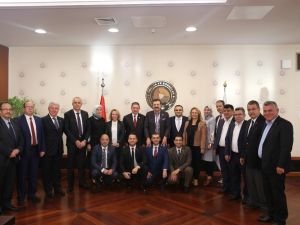 Nazilli Ticaret Odası’ndan TOBB Başkanı Hisarcıklıoğlu’na ziyaret