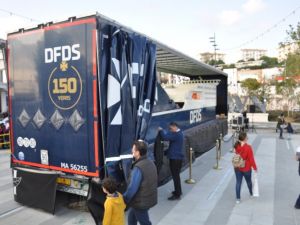 Guinness Rekorlar Kitabı’na giren dev lego gemisi ilk kez Türkiye’de