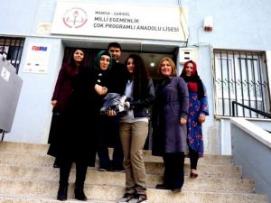 Hem okulunun hem de Sarıgöl’ün gururu oldu