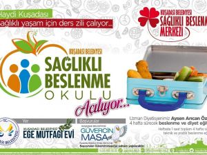 Kuşadası Belediyesi sağlıklı beslenme okulu açılıyor