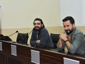 Karadenizli şarkıcı Selçuk Balcı, OMÜ’lü gençlerle söyleşti