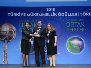 ÇEDAŞ’a ’Mükemmellik’ Ödülü