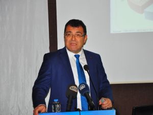 TÜBİTAK Başkanı Hasan Mandal, Manisa’da sunum yaptı