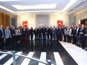 Kıbrıs Türk Ticaret Odasından ATO’ya ziyaret