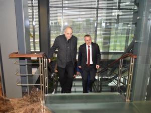 Vali Deniz, MOSB’da incelemelerde bulundu
