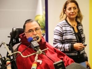 Buca’da "Hawking" hastalığı olarak bilinen ALS hastalığı anlatıldı