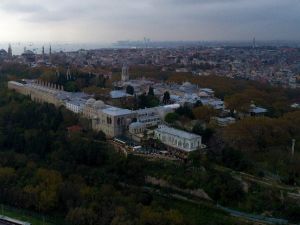 Tarihinin en büyük restorasyonunu geçiren Topkapı Sarayı havadan görüntülendi