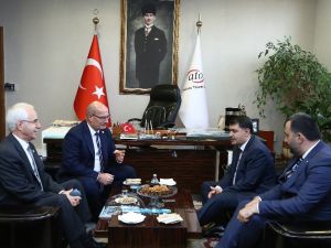 Ankara’nın yeni valisi, işadamlarının problemlerini dinledi