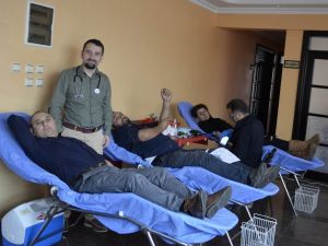 Salihli Ticaret Borsası’ndan kan bağışı