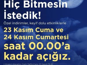 Akasya ve Akbatı AVM’den ‘uzun alışveriş günleri’