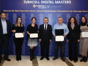 Turkcell Akademi ve Udacity işbirliğindeki Turkcell Digital Masters Programı ilk mezunlarını verdi