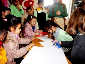 Öğrenciler engelli olmanın zorluklarını sergiledi