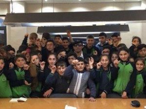 Nusret Gökçe köyünü ziyaret etti