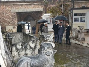 Vali Deniz Manisa’nın kültürel değerlerini yerinde inceledi