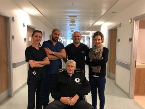 Kalp krizi geçirdiği sırada Aort damarı da yırtılan hasta sağlığına kavuştu